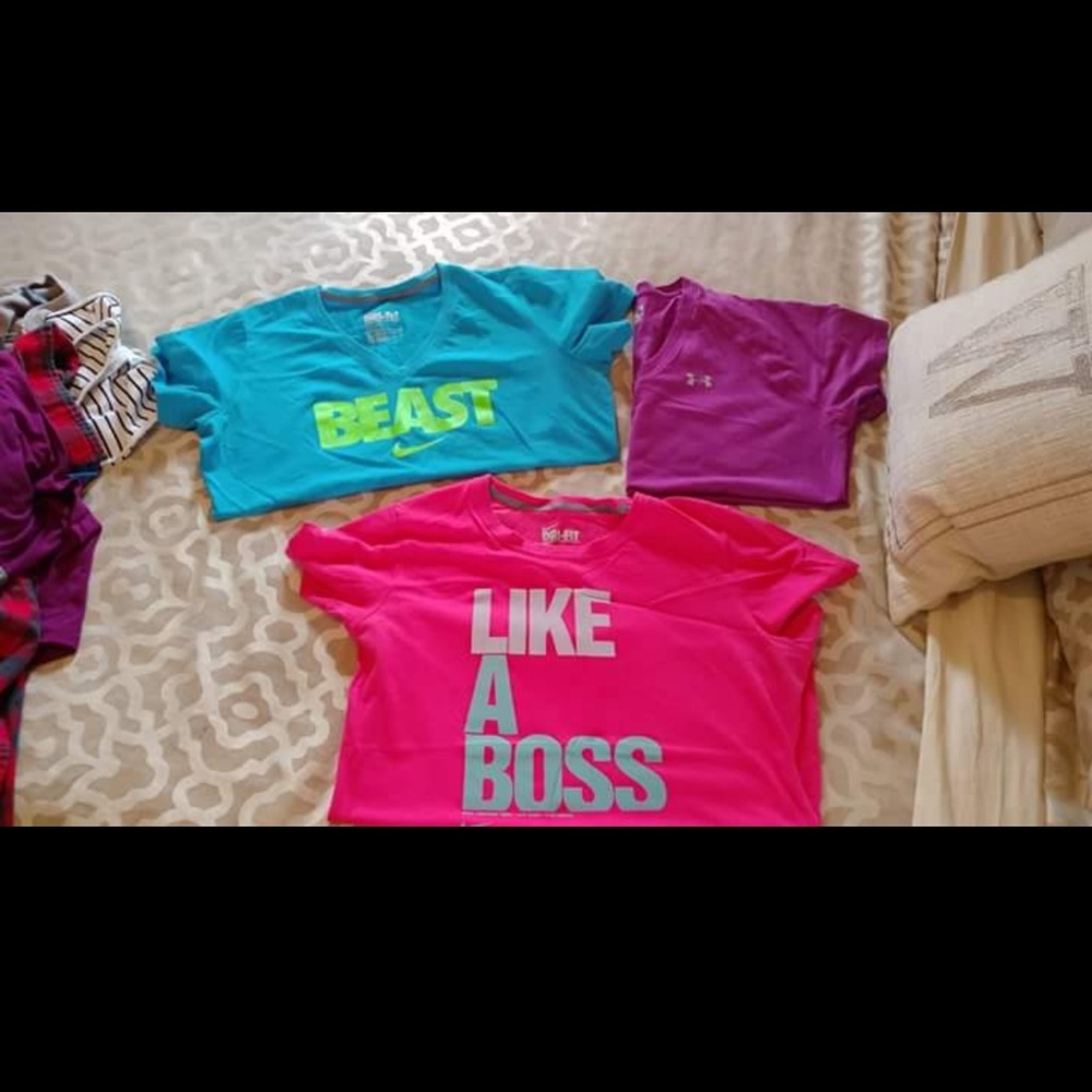 Nike/ Under Armour shirts